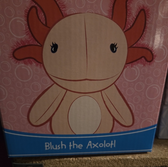 Scentsy Other - Scentsy Blush the Axolotl - Pink and Cream Stuffed Animal